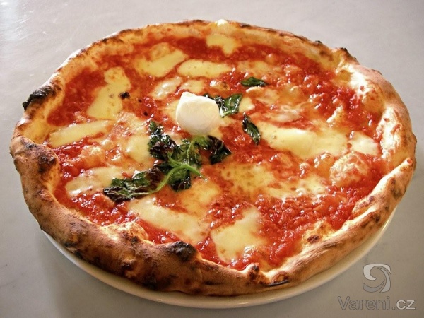 Italská pizza Margherita