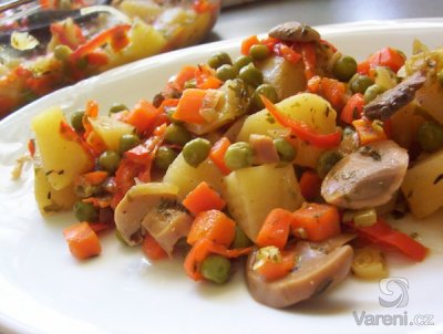 Vegetariánská pečená zelenina